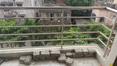 Balcony Glass Railing, Material: Mild Steel Color Silver Height 3 Feet Position Stairs I Deal In New Only Glass Color - Image 3