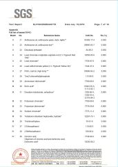 SGS Test Report 7 certificate from Eiffel Medical Supplies Co., Ltd.