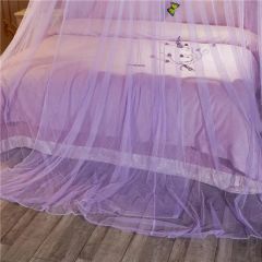 Bed Netting Princess Hanging Round Canopy Comfy Student Dome Mosquito Net - Image 3