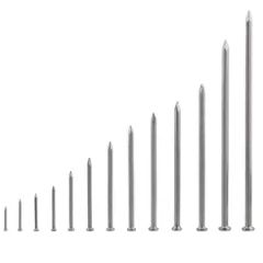 Concrete Nail for Europe MOQ 1 Ton Length 7-8mm Trademark OEM Material Steel Origin Tianjin OEM/ODM Provide Diameter 2.1-5mm - Image 1