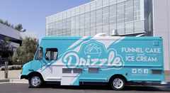 Luxury Beverage Serving Truck With Dessert Display Counter Professional Mobile Kitchen Excellent Business Opportunity - Image 3