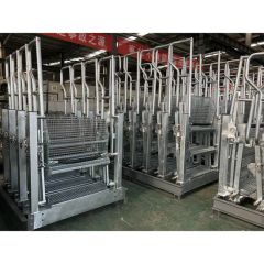 3 Steps Folding Stairs for Machinery Top Maintenance - Image 5