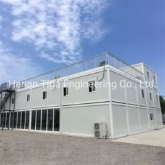 20FT 40FT Chile Standard Flat Packed Resistant Prefabricated Office Detachable Container House - Image 5