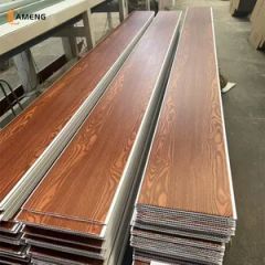 Waterproof PVC Ceiling Panel 4-9mm 20-60cm Wood Marble 1.8-3.6kg/M2 290cm 1Y ISO9001 SGS - Shandong Ameng International Trade Co., Ltd