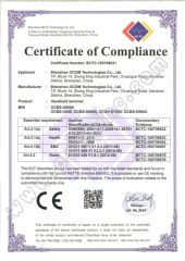 PDA CE Certificate certificate from OCOM Technologies Limited