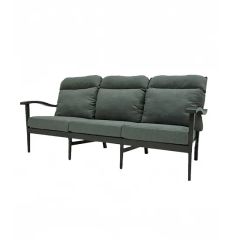 Weather Resistant Gray Outdoor Sofa for Patio Decor - Image 4