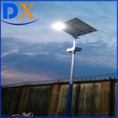 10m Solar LED Street Lights Power ≥30W Origin China IP Rating IP65 Voltage 12/24V Light Type Solar HS Code 54094090 Model NO. DX-0013 - Image 2