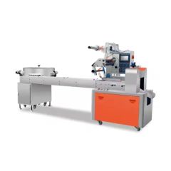Horizontal Biscuit Cracker Flow Wrapping Packaging Machine Manufacturers Packing Machine for Chocolate Cheese Bread - Image 4