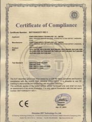 LED Flood light certificate from Shenzhen Enrich Lighting Co., Ltd.