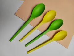 Biodegradable Tableware Cpla Spoons Compostable Origin China HS Code 4823690000 Specification Customize Trademark Tiptopak or Custom Logo - Image 1