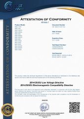 CE-MIG/MAG2 certificate of Jiangsu Aolong Electric Technology Co., Ltd. – certificate photo, supplier certificates section