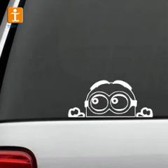 Car Auto Decorative Sticker Label Printing Origin China Material PVC Trademark TJ Pattern Custom Color Customized Type Car - Image 3