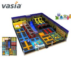 Children Bungee Trampoline Manufacturer Adult Jumping Castle Indoor Trampoline Park - Image 4