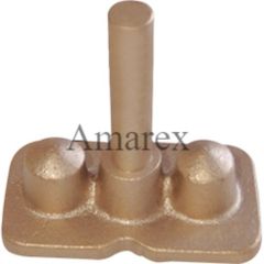 Copper Bonded Grounding Rod Polished Earth Bonding Point Finish Polished Material Copper, Gunmetal & Brass Installation Method Cast Into - Image 3
