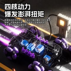 2.4G Remote Control Battle Water Bomb Tanks Chariot Stunt Drift Cars Control RC Tank Toys - Image 3