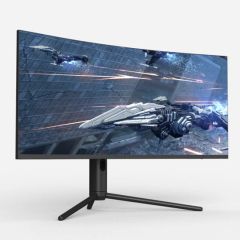 34 Inch Curved Monitor 144Hz Computer Screen PC Monitor - Image 1