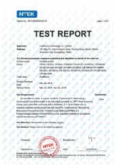 ROHS certificate of Shenzhen Eastroyce Technology Co., Ltd – certificate photo, supplier certificates section