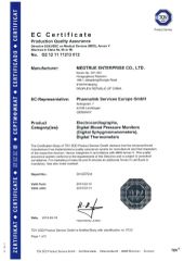 CE Certificate certificate from Medtrue Enterprise Co., Ltd.
