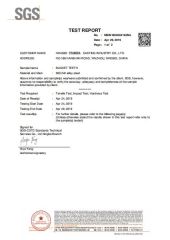 SGS CERTIFICATE certificate from Ningbo Starkea Industrial Technology Co., Ltd.