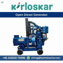 Diesel Generator Open Type, New - Image 1