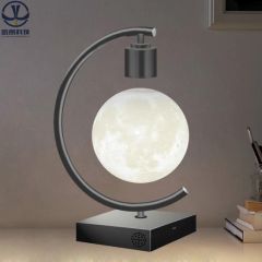 New Magnetic Levitating Moon Lamp Floating Levitation LED Light Bulb Table Lamps - Image 2