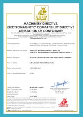 CE(MD+ECM) certificate from Uts International Co., Ltd