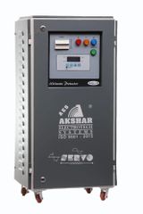 servo stabilizer air cooled three phase Material Copper Input Voltage 270V Operating Frequency 50 Hz Input Load Type - Image 1