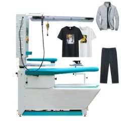 Full Automatic Professional Clothes Laundry Mangle Steam Shirt Ironing Table Machine - Image 1
