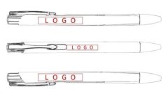 Writing Instruments Promotional Gift Key Shaped Ball Pens with Customized Logo - Image 3