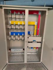 Three Phase 8 Way Feeder Pillars Power 250AMP Material CRCA Bus Bar Aluminium Phase Three Phase Rated Voltage 415 V Connection Type 8 - Image 3
