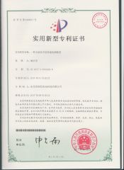 a Performance testing device of oil free vacuum pump certificate from DG Pransch Air Tech LLC