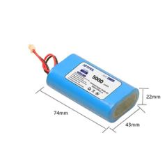 High Capacity 7.4V 5000mAh Lithium Battery for High-Lumen Flashlights - Image 6