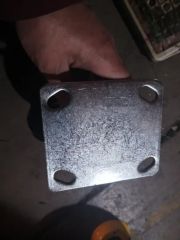 6 Inch Castor Fixed Pneumatic Caster Industrial Casters Castor Wheel Rotating Heavy Duty Caster Wheels - Image 3