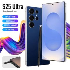 S25 Ultra 5g Smartphone Android 5g Gaming 16tb+1tb Storage 108MP Rear 4K LED Deca Core Global Version French English - Image 4