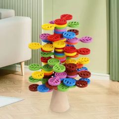 High Quality DIY Baby Educational Wooden Block Set Children's Toy-Snowflake Stacking Puzzle Building Blocks in Box - Yiwu Cassue Trading Co., Ltd