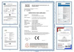 SABER Certificate certificate from TCCOOL Refrigeration Co., Limited