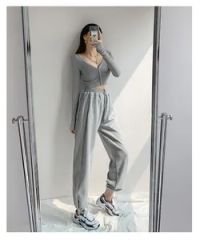 American Sweatpants Women's Casual Leggings Fall and Winter Sports Wear - GuangZhou Yumi Garment Co., Ltd.