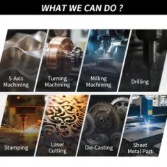 Steel Brass OEM Engineering Components Service Custom Machining Part CNC Machined Parts - Image 6