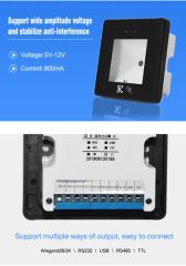 Qr Code Reader NFC USB 13.56kHz Access Control Card Reader Hm20 - Image 4