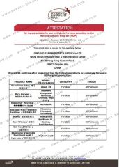 ECOCERT certificate from Qingdao Seawin Biotech Group Co., Ltd.