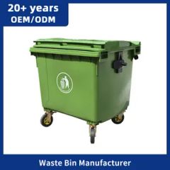 660liter High Quality Wheelie Garbage Container Plastic Dustbins - Enlightening Plast Co., Ltd