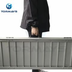 Aluminum Adjustable Ramp Wheelchair Ramp for Doorways Width 72cm Height 5cm Length 91cm Origin China Foldable Foldable Material Aluminum - Image 6