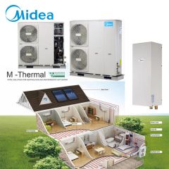 Midea High Heating Capacity Air Source Heat Pump Air Water Heaters From China - Image 4