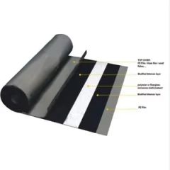 4mm Self Adhesive Sbs Asphalt Modified Waterproof Bitumen Membrane Torch on Bitumen Membrane - Image 1