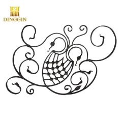 Wrought Iron Stair Railing Panels Parts Origin China Stair Tread Metal Trademark DINGGIN HS Code 8306299000 Baluster Cast - Image 3