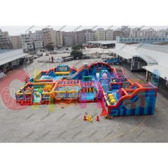 New Original Design Inflatable Theme Park Obstacle Course Indoor Playground - Image 5