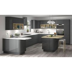 Plywood German Modular Kitchen, Base Unit Depth: Standardized - Image 1