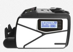 Banknote Counter Financial Equipment Bill Counters Banking Equipment Counterfeit Detector Money Counter Machine Cash Counting Machine Shop Counters - Image 6