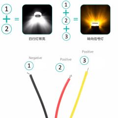 Raych Custom 2PCS Handlebar Side Marker Indicator Blinker Motorcycle Handle Bar End Motorcycle Running Lights LED Turn Signals - Image 5