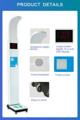 Ultrasonic Scale Weight Machine with Height Scale Hospital Pharmacy Testing - Image 5